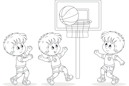 Coloriage Sport33 – 10doigts.fr
